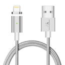 MACLEAN MCE178 Metal magnetic data cable 1m USB Type-C Quick&Fast Charge silver