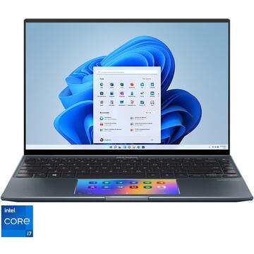Notebook Asus Zenbook 14X OLED 14" WQXGA+ OLED Touch Intel Core i7-1165G7 16GB 1TB SSD Intel Iris Xe Graphics Windows 11 Pro Pine Grey