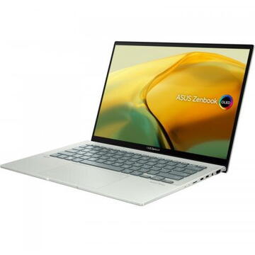 Notebook Asus Zenbook UX3402ZA-KM095W 14" 2.8K Intel Core i5-1240P 16GB 512GB SSD Intel Iris Xe Graphics Windows 11 Aqua Celadon