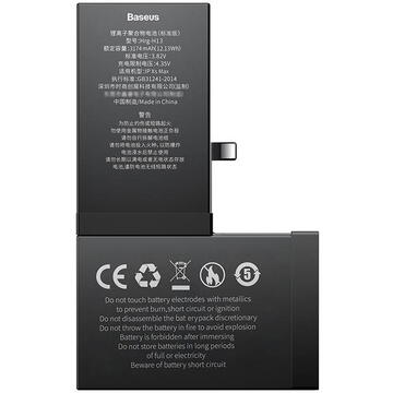 Baterie externa Baseus pentru Apple iPhone XS Max, 3174mAh, Litiu-Ion, Negru