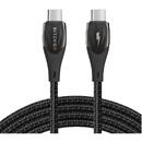 Cable USB-C to USB-C BlitzWolf BW-FC1, 96W, 5A, 1m (black)