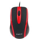 Mouse HAVIT MS753  1000 DPI black&red