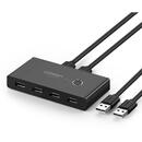 Switch USB KVM USB 2x4 UGREEN USB 3.0 (black)
