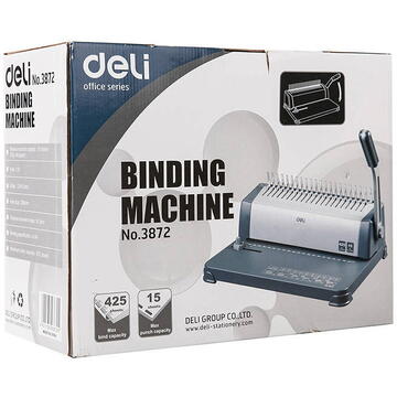 Deli Office Comb Binding Machine Deli E3872