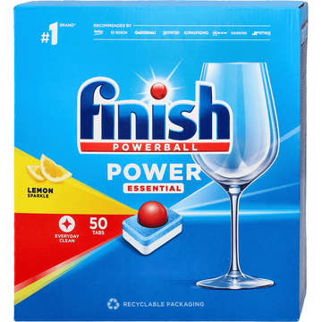 finish Tablete Power Essential 50 Lemon