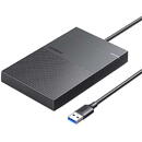 HDD Rack 2.5" External HDD/SSD enclosure UGREEN CM471, USB-A 3.2 Gen 1 5Gbps (Black)