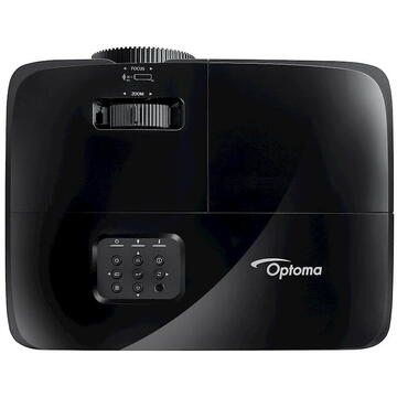 Videoproiector Optoma W381 data projector Standard throw projector 3900 ANSI lumens DLP WXGA (1200x800) 3D Black