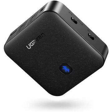 Accesorii Audio Hi-Fi UGREEN Bluetooth 5.0 Receiver 3,5 mm AUX, aptX (black)