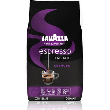 Cafea boabe Lavazza Espresso Italiano Cremoso 1 kg