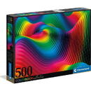 CLEMENTONI Puzzle 500el color boom Waves. Fale 35093