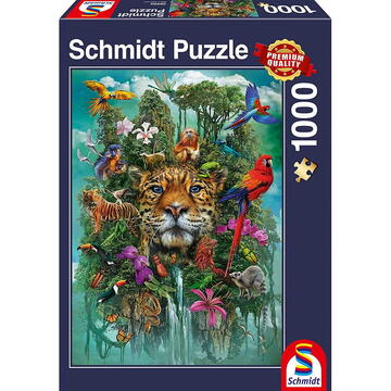 Schmidt Spiele Puzzle PQ 1000 Król dżungli G3