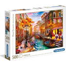 CLEMENTONI Puzzle 500 elementów High Quality - Zachód słońca nad Wenecją