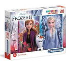 CLEMENTONI Puzzle 30 Super kolor Frozen 2