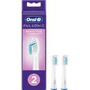 Braun Sensitive 80334588 toothbrush head 2 pc(s) White