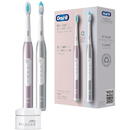 Braun Oral-B toothbrush Pulsonic Slim 4900 rose / - Luxe 4900 platinum / rose-gold with 2nd hands.