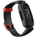 Bratara fitness Fitbit Ace 3 Black / Racer Red