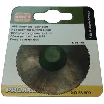 Proxxon Micromot Lama din HSS pentru decupari, 65mm, Proxxon 28900