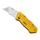 Utility Knife Deli Tools EDL006Z (yellow)