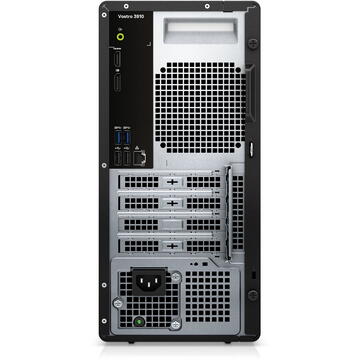 Sistem desktop brand Dell Vostro 3910 MT Intel Core i3 12100 8GB 256GB SSD Intel UHD Graphics 730 Windows 11 Pro Black