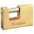 Lacat din alama solida MASTER LOCK 607EURD, corp 76mm, clasa securitate 7/10, cheie