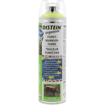 Vopsea spray pentru marcaje forestiere DISTEIN, 500ml, albastru fluorescent
