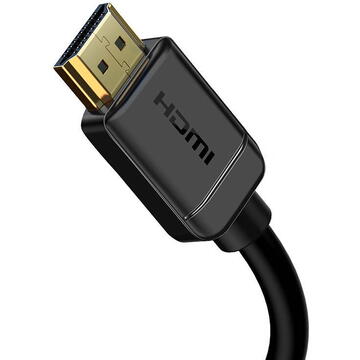Baseus HDMI tata - HDMI tata, 4K, 60Hz, 18Gbps, 75cm, Negru