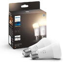 Philips HUE White E27, LED lamp (twin pack, replaces 60 Watt)