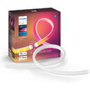 Philips HUE white & color Ambiance Hue Gradient Lightstrip Extension, LED strip (1 meter)