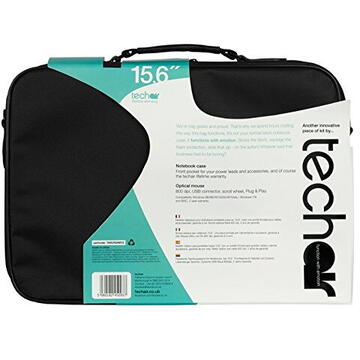 Techair Notebook Starterkit black 15,6 - TABUN29Mv3
