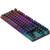 Tastatura BlitzWolf BW-KB2 gaming keyboard, mechanical, Red switch RGB, USB, Cu fir, Negru