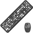 Tastatura Wireless keyboard + mouse set MOFII 666 2.4G (Black)