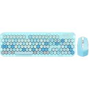 Tastatura Wireless keyboard + mouse set MOFII Honey Plus 2.4G (blue)