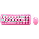 Tastatura Wireless keyboard + mouse set MOFII Candy XR 2.4G (pink)