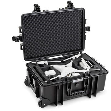 B&W Cases B&W Case type 6700 for DJI Phantom 4 RTK / Pro / Advanced / Obsidian black