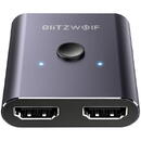BlitzWolf BW-HDC2 Switch Box 2 x 1 4K HDMI (gray)