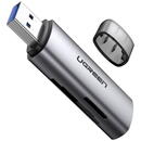 Card reader Adapter Ugreen CM216 SD/TF USB 3.0 (grey)