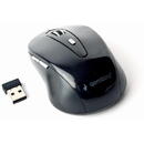 Mouse Gembird MUSW-6B-01, USB Wireless, Black