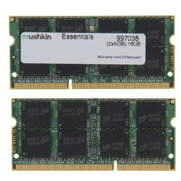 Memorie laptop Mushkin 997038 SODIMM DDR3 16 GB 1600MHz