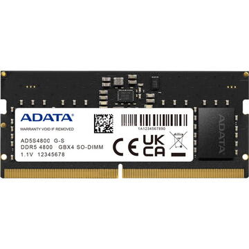 Memorie laptop Adata Premier  DDR5 32GB 4800MHz CL40