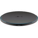 goobay Wireless Fast Charger 10 W, charger (black)