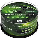 MediaRange DVD+R 16x MC 4,7GB MediaR. 50 pieces