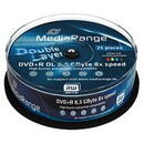 MediaRange DVD+DL 8x CB 8,5GB MediaR Pr 25 pieces