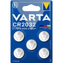 Varta LITHIUM Coin CR2032, battery (5 pieces, CR2032)