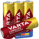 Varta Longlife Max Power AA, battery (4 pieces, AA)