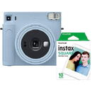 Aparat foto digital Fujifilm SQ1BLPAPIR instant print camera 62 x 62 mm Blue