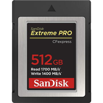 Card memorie Sandisk CFExpress 512GB Extreme PRO 1.4 / 1.7G