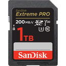 Card memorie SanDisk Extreme PRO 1TB SDXC, memory card (black, UHS-I U3, Class 10, V30)