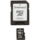 Card memorie Intenso microSD 64GB 10/45 UHS-I