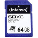 Card memorie Intenso SD 64GB 12/20 Class 10