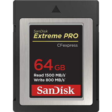 Card memorie Sandisk CFExpress 64GB Extreme PRO 800/1500